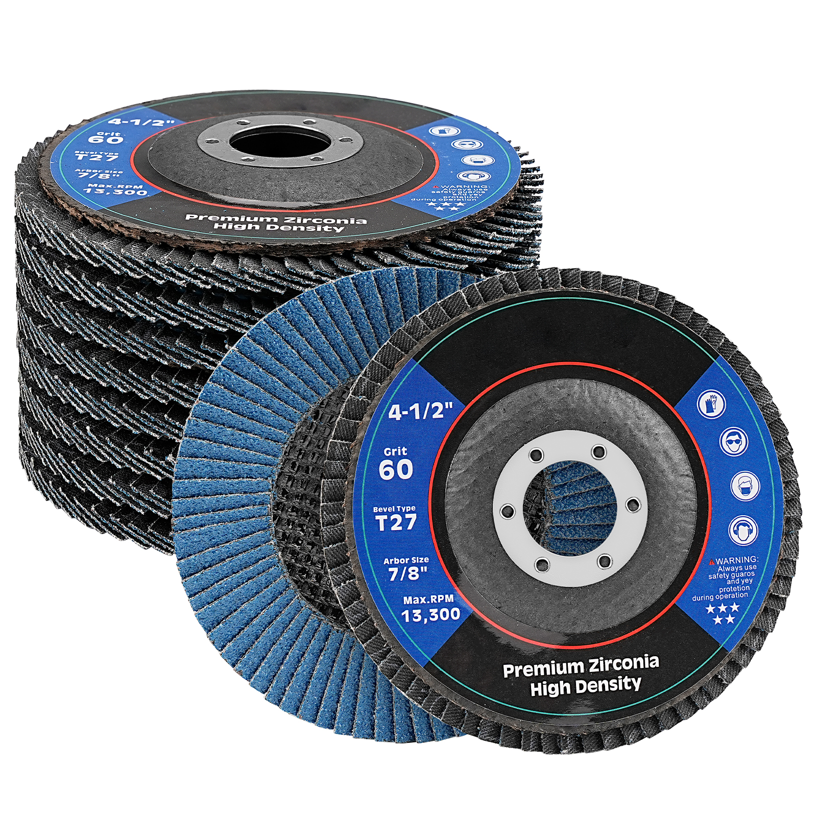 Angle Grinder 4.5 - SI FANG 5/20PCS Flap Discs 115mm