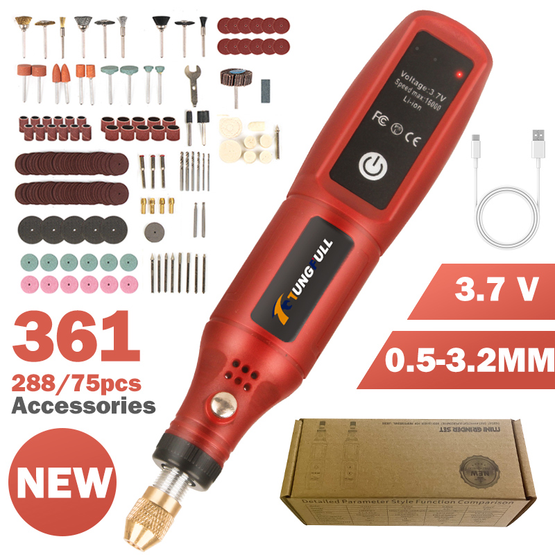 Power Tools Jack - USB Rechargeable Cordless Engraving Pen Wireless