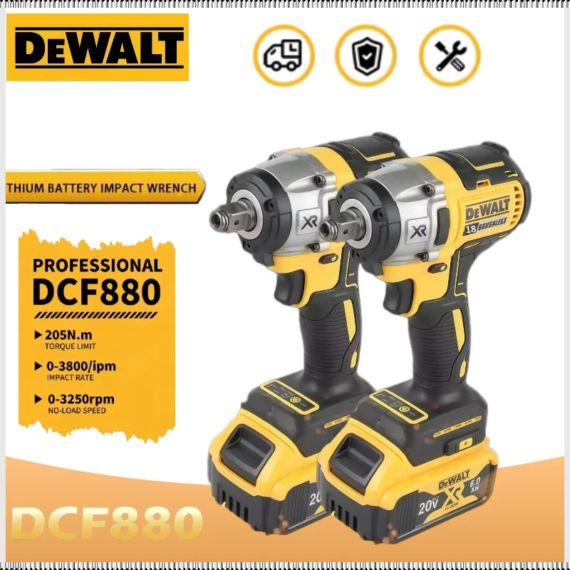 Dewalt Brushless DCF880 205N.M - огляд і ціна Power Tools Impact