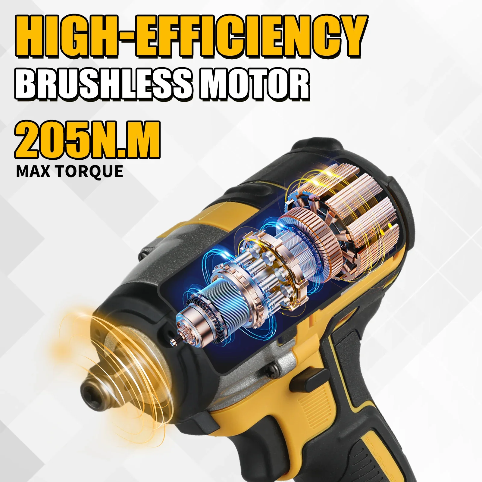 Dewalt Brushless DCF880 205N.M - огляд і ціна Power Tools Impact