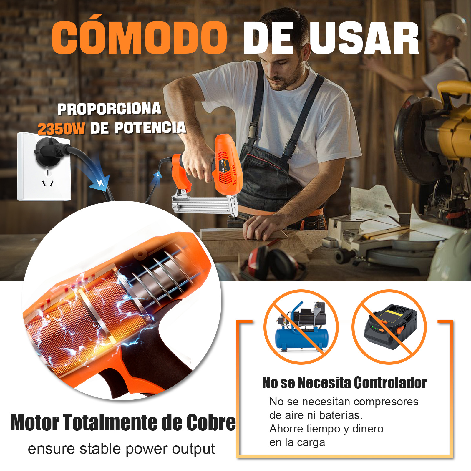 F30/1022J 18 Gauge Electric Br - огляд і ціна Nail Gun Brad