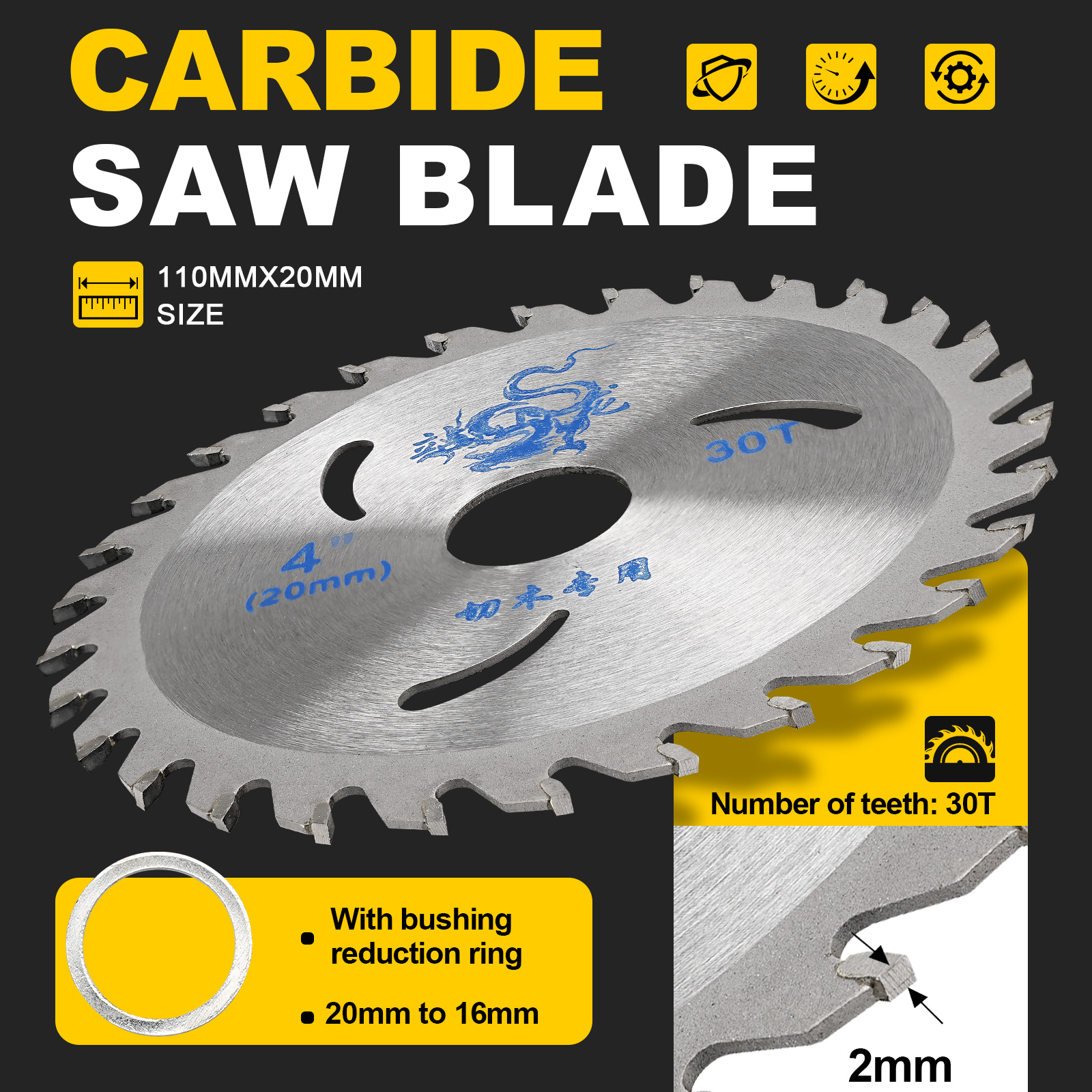 1PC Circular Saw Blade 4/4.5/5 - огляд і ціна Angle Grinder 4.5
