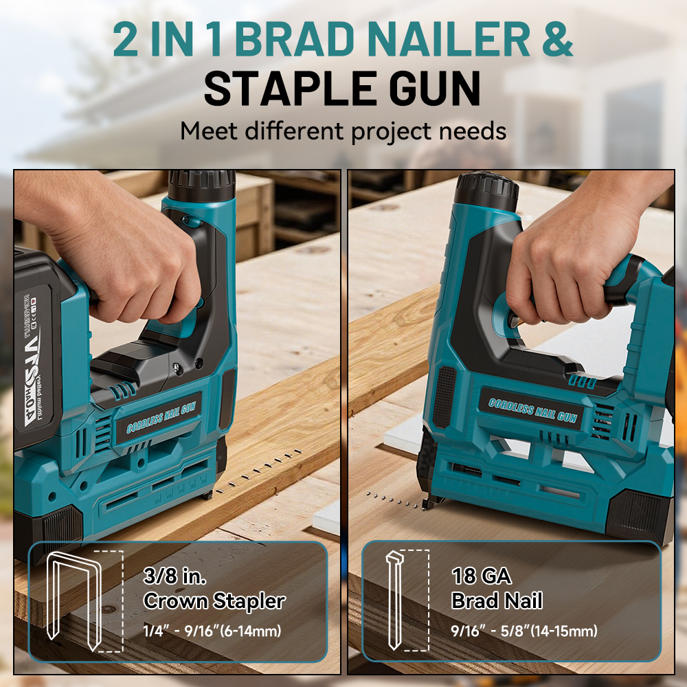 YEARTOP 6 Gear Depth Adjust El - огляд і ціна Nail Gun Brad