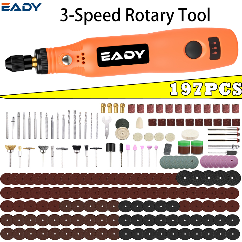 USB Cordless Rotary Tool Kit – - огляд і ціна Power Tools Jack