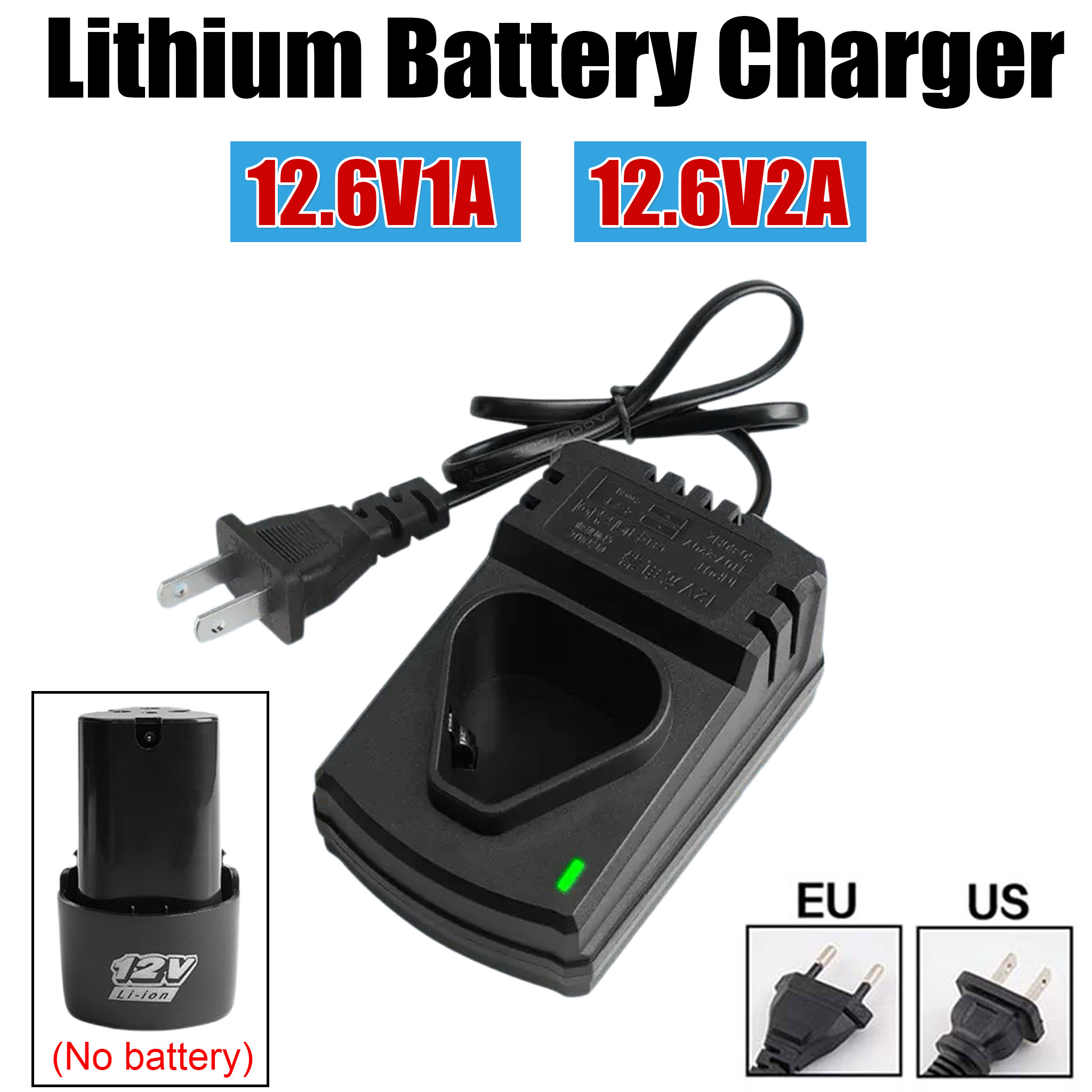 12V/12.6V Li-ion Rechargeable  - огляд і ціна Power Tools Jack