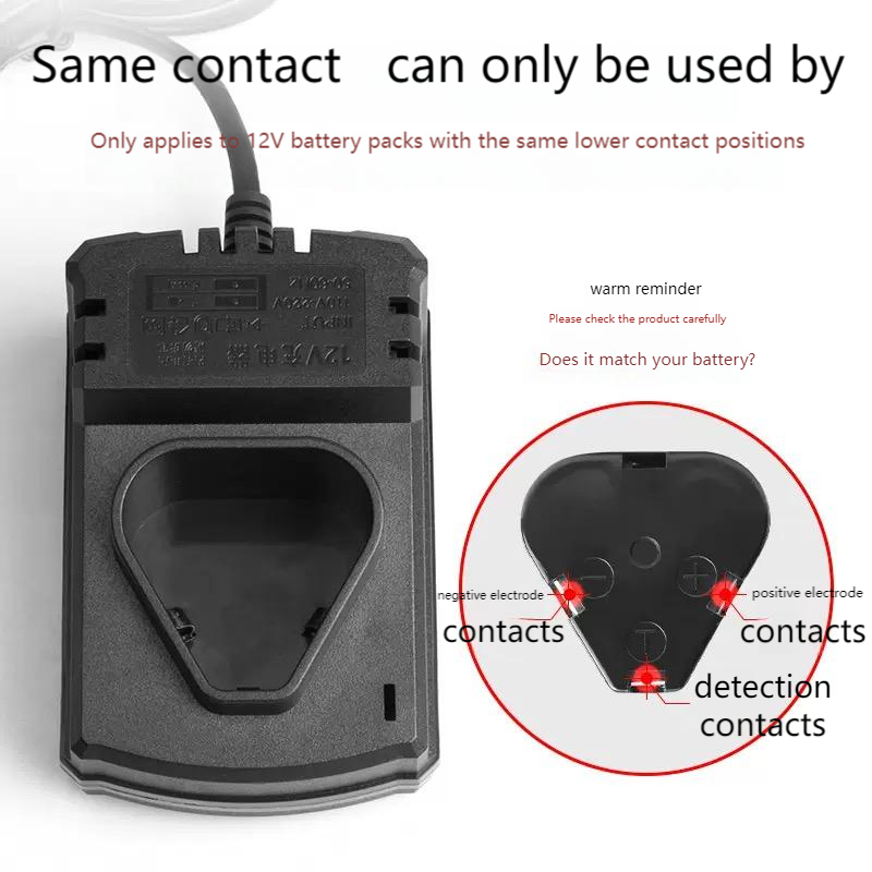 12V/12.6V Li-ion Rechargeable  - огляд і ціна Power Tools Jack