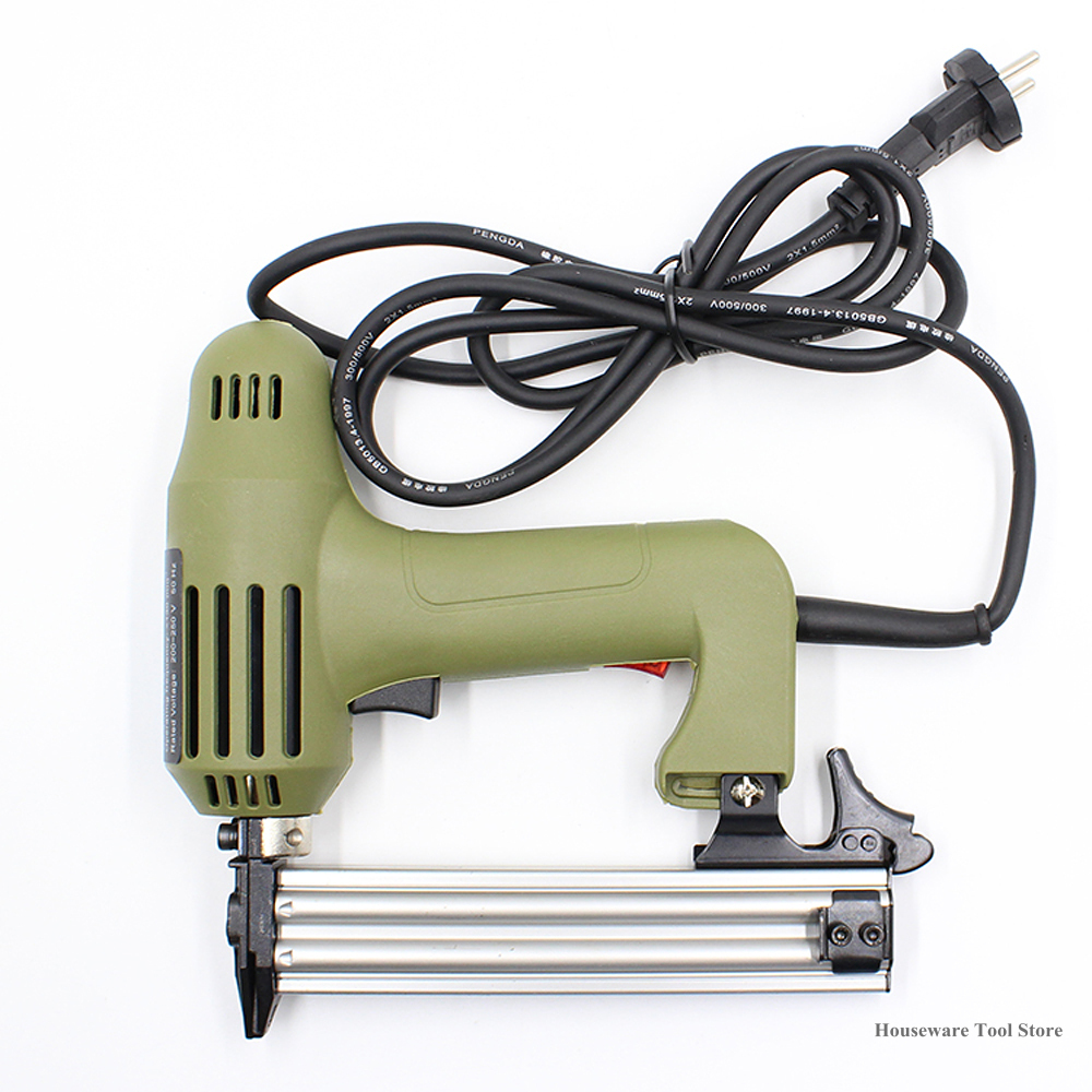 220V Electric Stapler Straight - огляд і ціна Nail Gun Brad