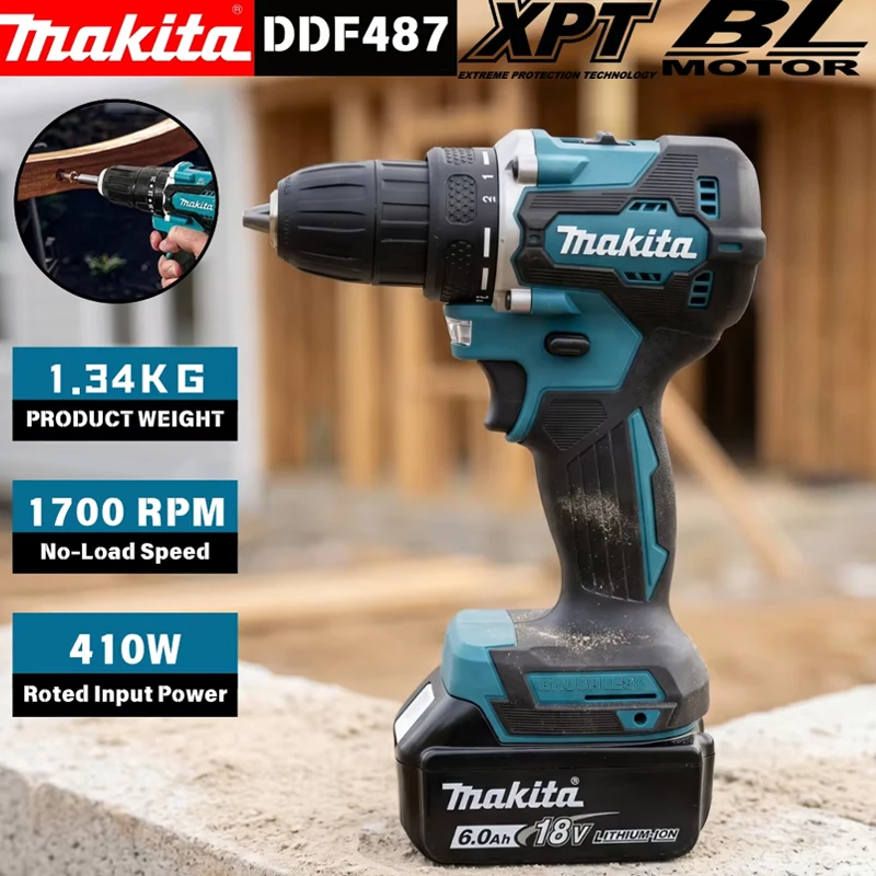 Makita DDF487 Cordless Driver  - огляд і ціна Power Tools Jack