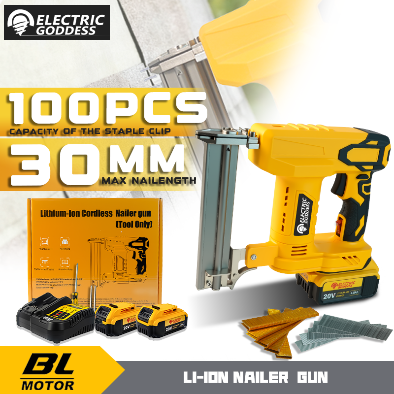 Electric Goddess Cordless 30mm - огляд і ціна Nail Gun Brad