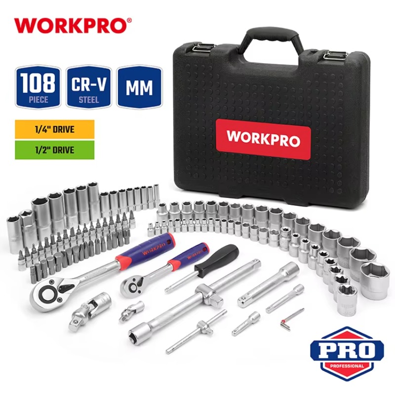 108pcs Professional Mechanics  - огляд і ціна Power Tools Professional