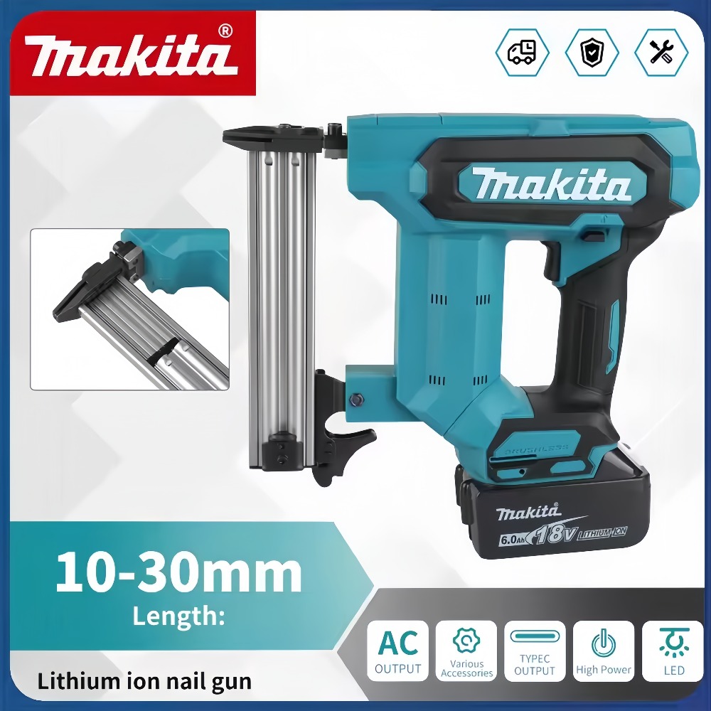 2026 Makita F30 Cordless Impac - огляд і ціна Nail Gun Brad