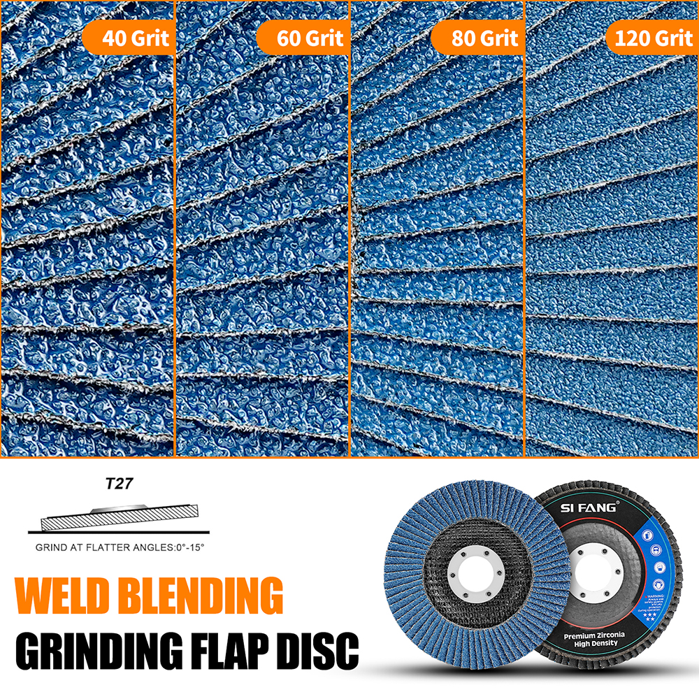 SI FANG 5/20PCS Flap Discs 115 - огляд і ціна Angle Grinder 4.5