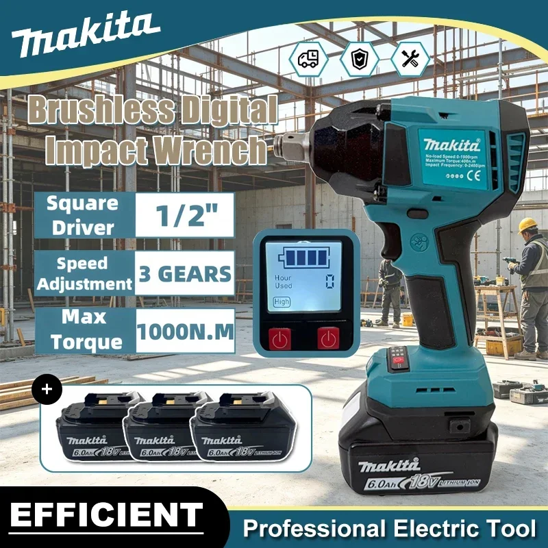 Makita Brushless Digital Displ - огляд і ціна Power Tools Impact