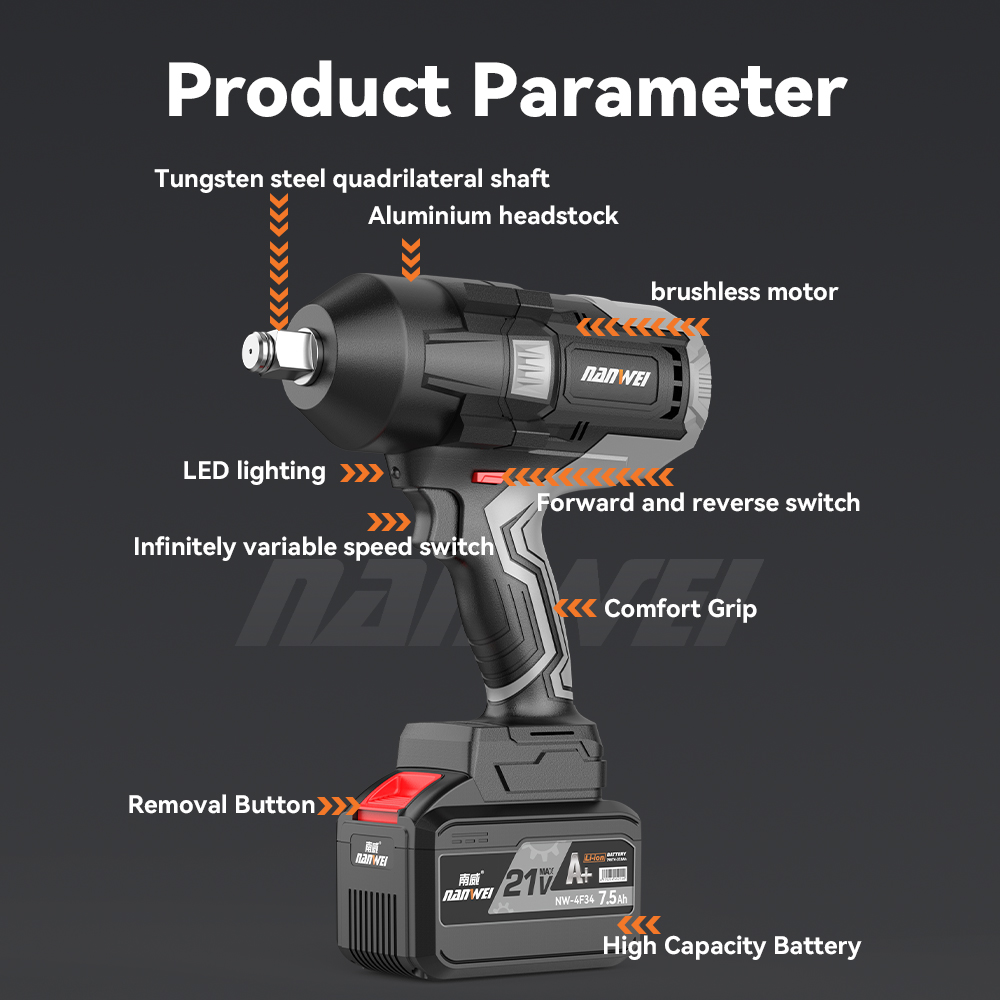 Industrial Grade High Torque E - огляд і ціна Power Tools Impact