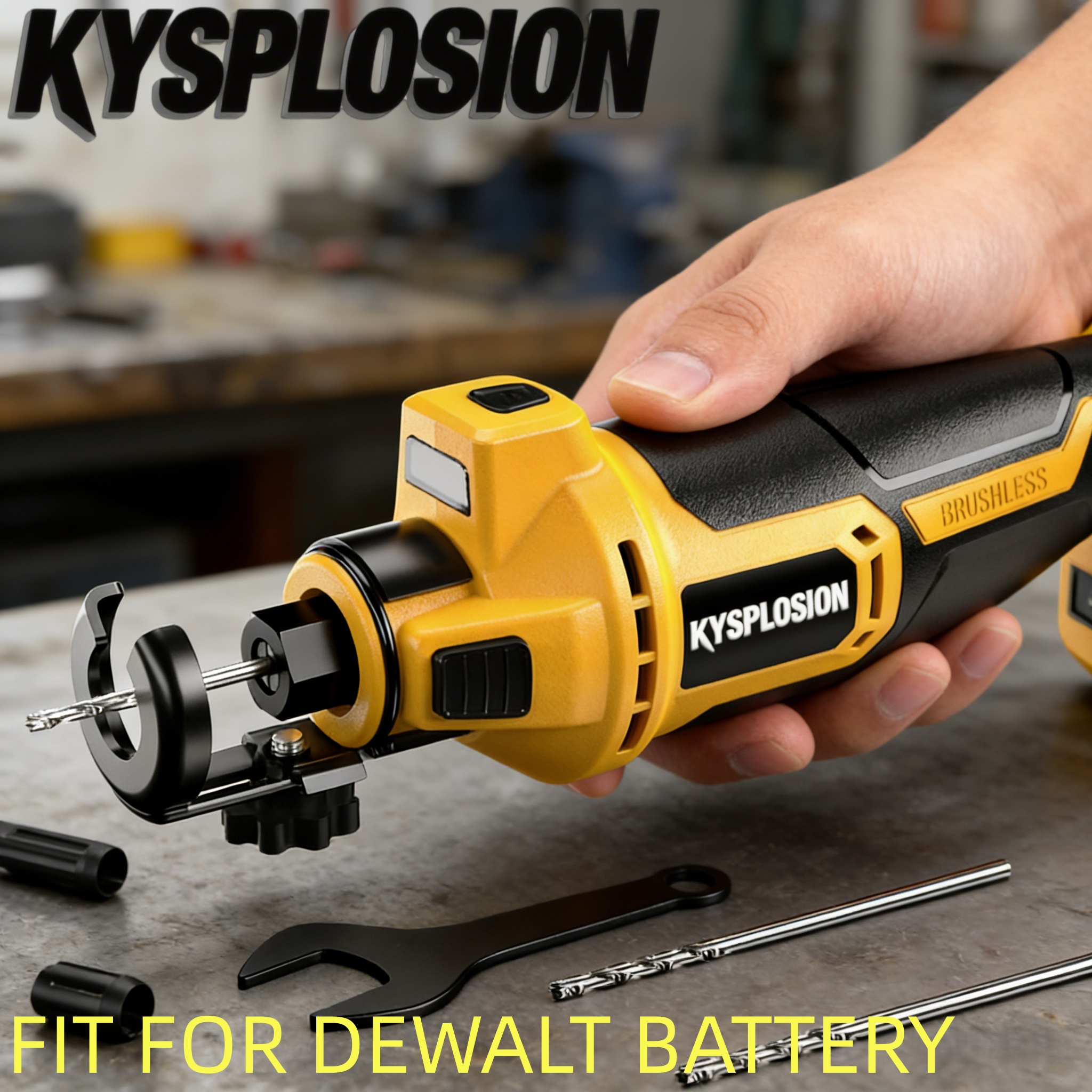 3 Gears Brushless Electric Dry - огляд і ціна Power Tools Professional