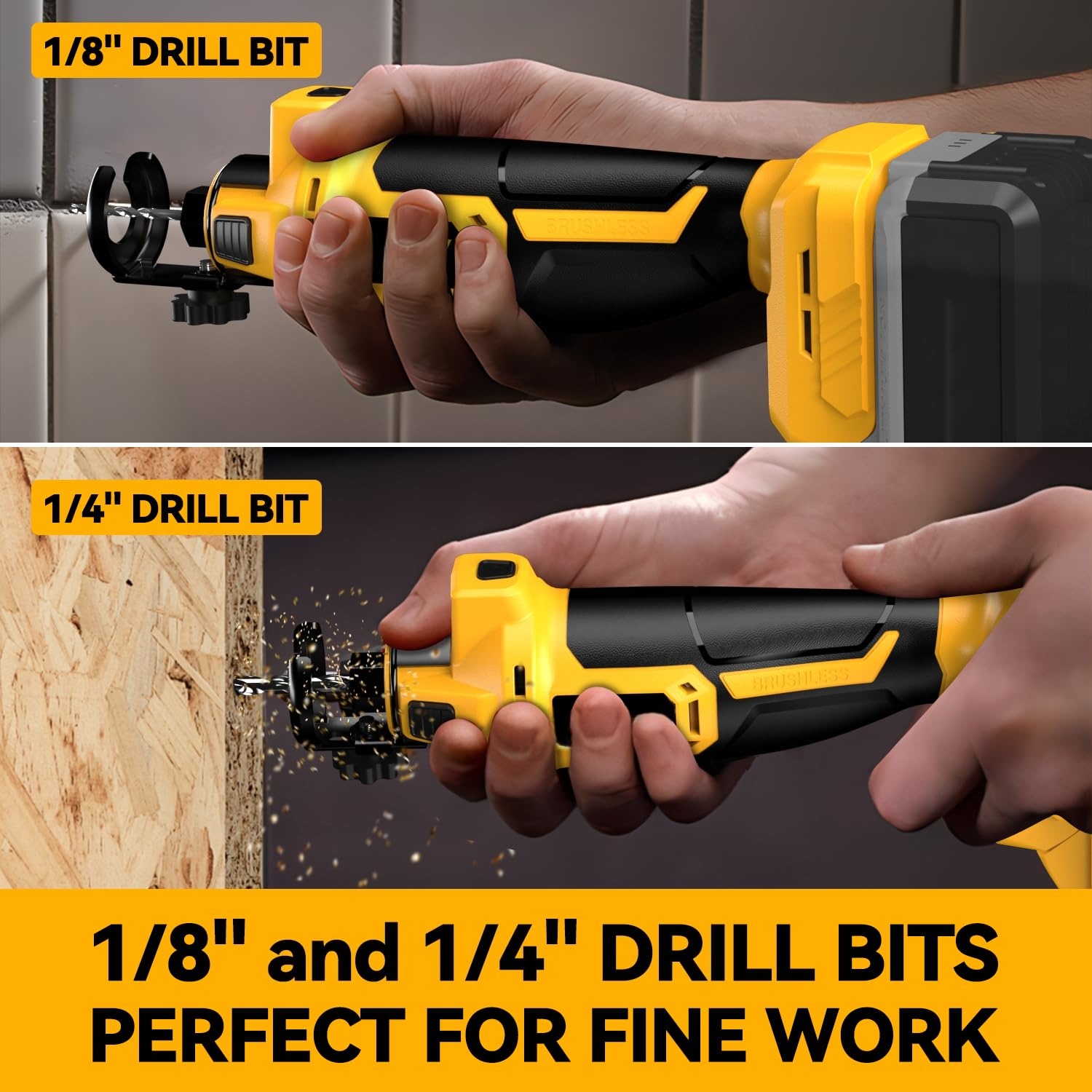 3 Gears Brushless Electric Dry - огляд і ціна Power Tools Professional