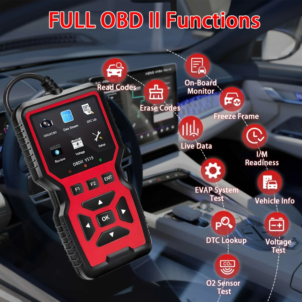 V519 V539 Professional OBD2 Sc - огляд і ціна Power Tools Professional