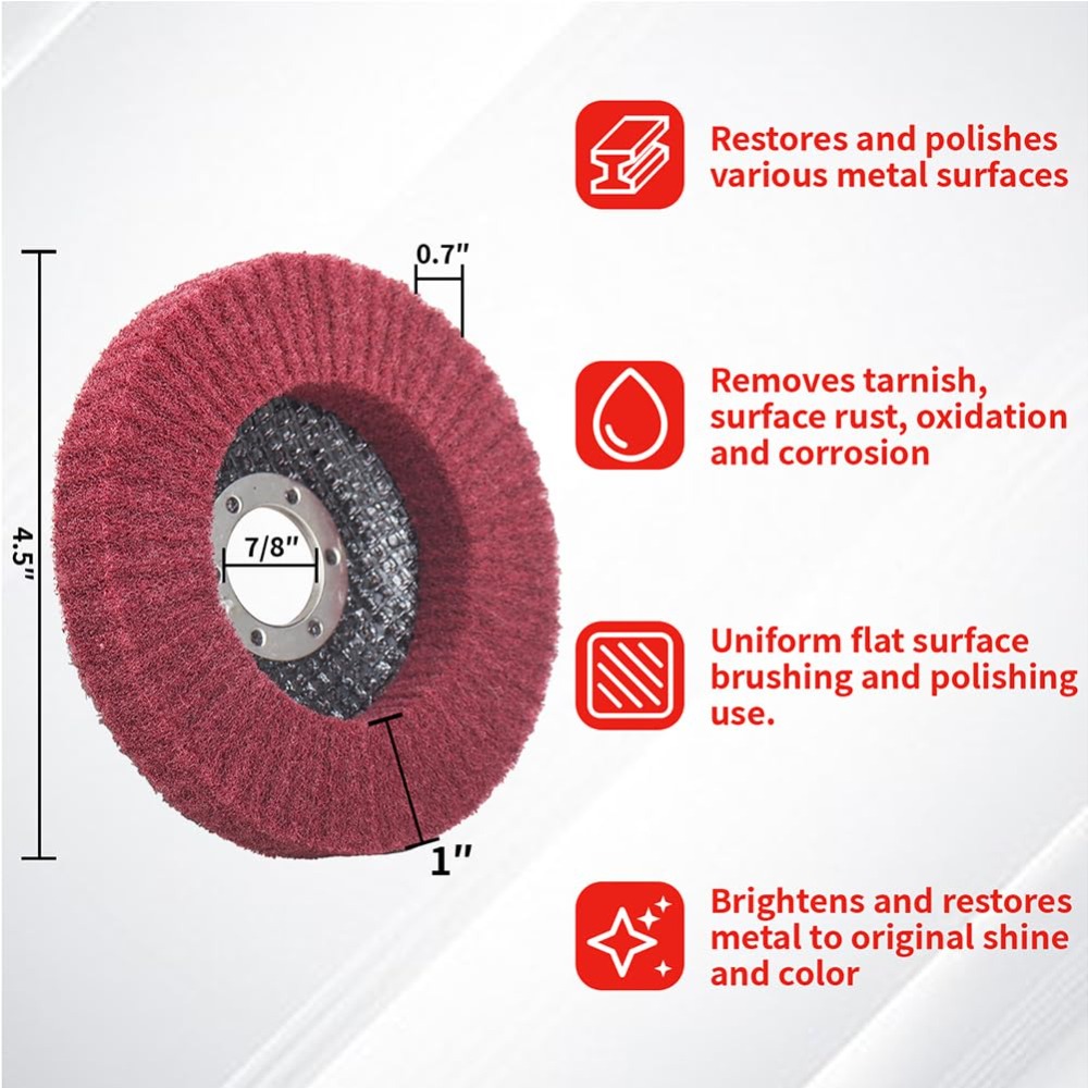10Pcs 180 & 320 Grit Flap Disc - огляд і ціна Angle Grinder 4.5