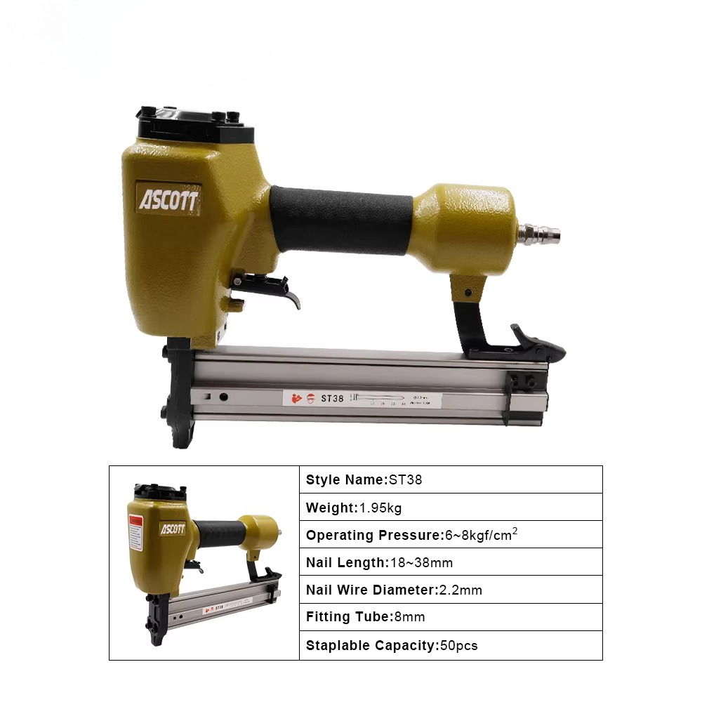 ST38 14GA Heavy  Pneumatic Nai - огляд і ціна Nail Gun Brad