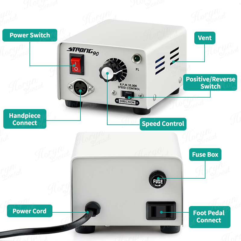 65W Strong 90 Micromotor 102L/ - огляд і ціна Power Tools Equipment