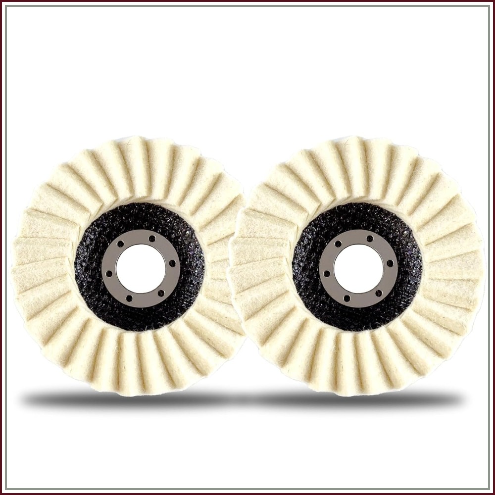 Wool Felt Flap Polishing Disc  - огляд і ціна Angle Grinder 4.5