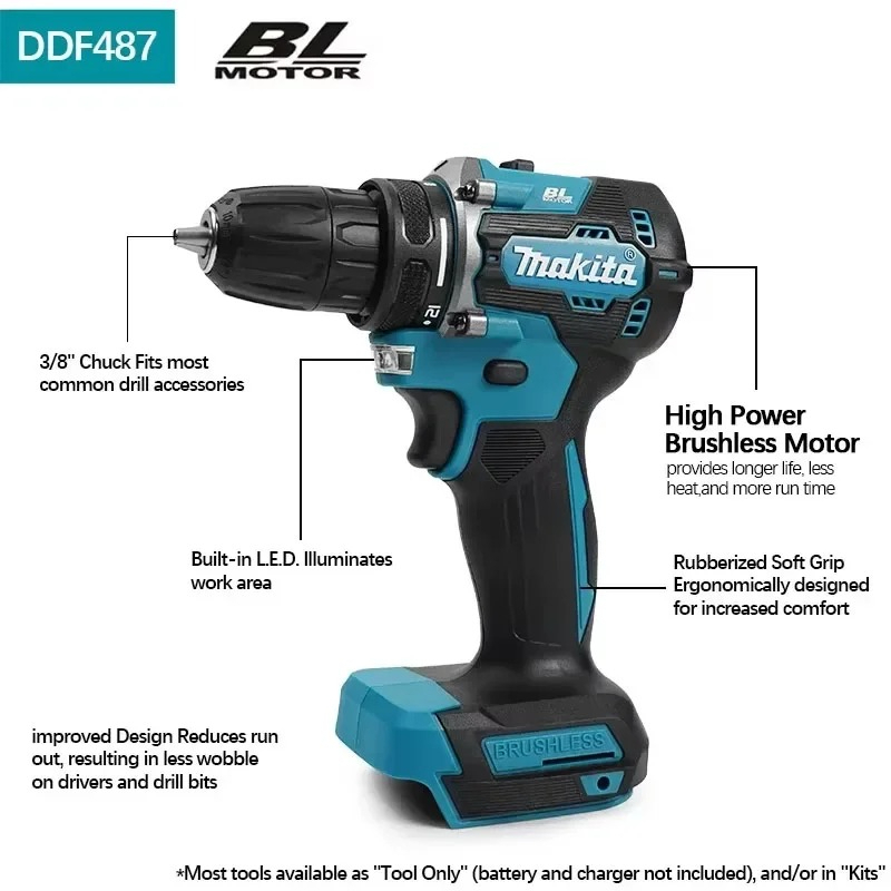 Makita DHP487 LXT Brushless Im - огляд і ціна Power Tools Hammer