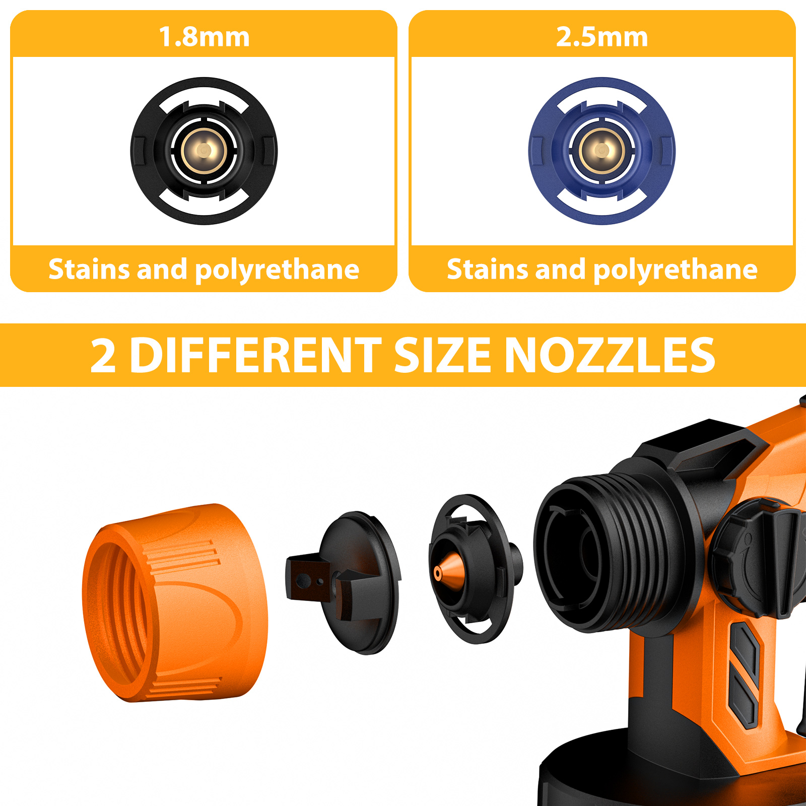 1000ML Electric Spray Gun For  - огляд і ціна Power Tools For Windows